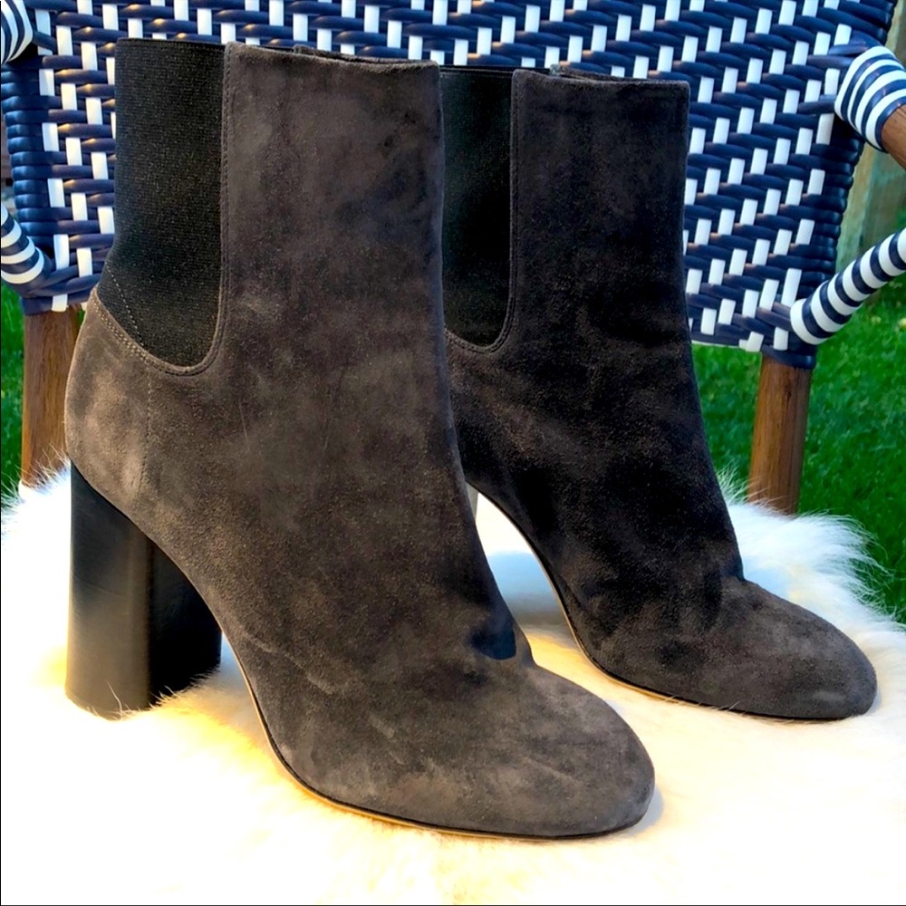 Rag & Bone Agnes asphalt suede boot 38